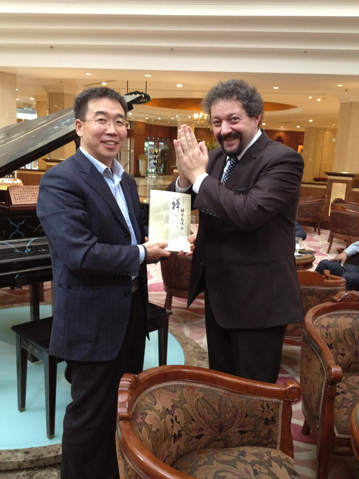 意大利怡柯樂公司總裁Matteo與丁總